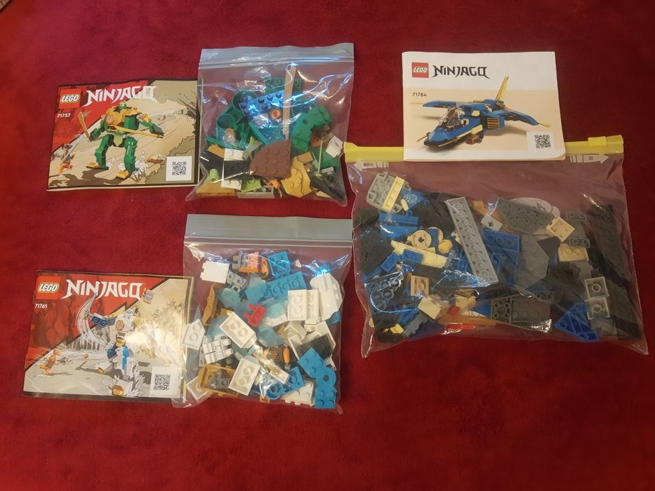 Set 2 lego Ninjago: 71761+71757 complete (60 lei toate) (avion vandut)