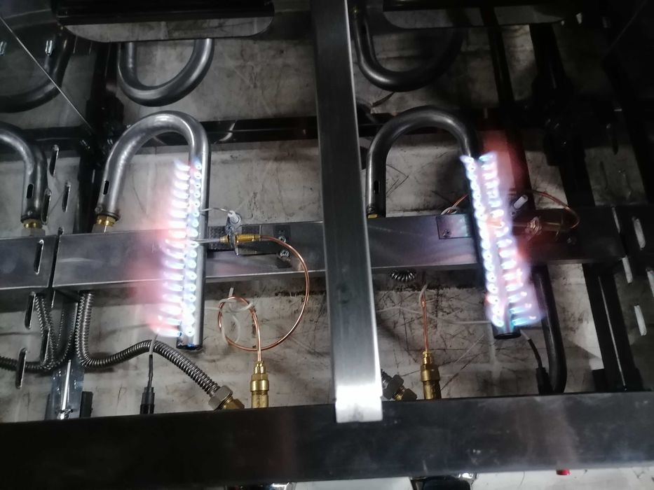 Фритюрник    Газов  6л.+6л. фритюрник CE -дюнер скара котлон