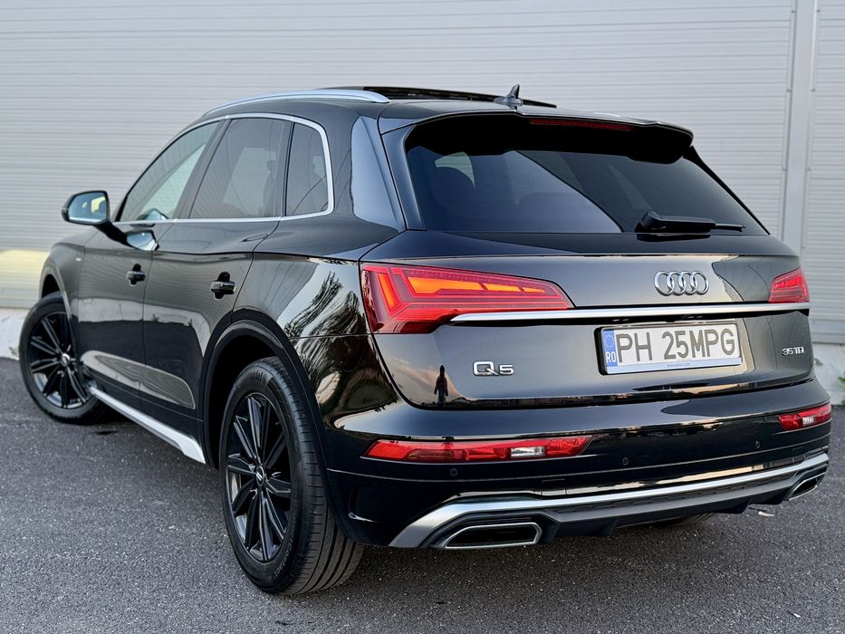 Audi Q5 S-line facelift 2021 2.0 diesel • panoramic • cockpit digital • ambientale • impecabil• revizie full efecuata