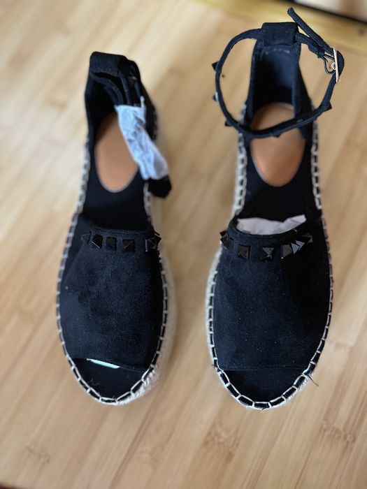 Espadrile cu platforma