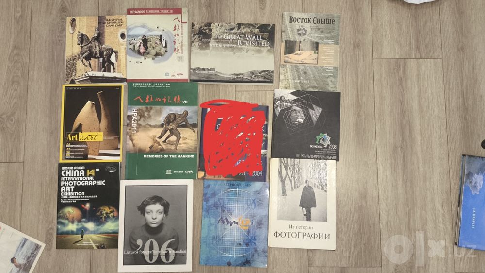 Редкие альбомы и книги по искусству, фотографии, истории Узбекистана и
