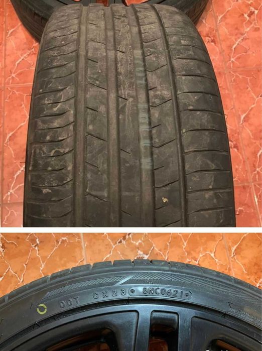 Jante Audi  R19 cu tot cu anvelope de vara