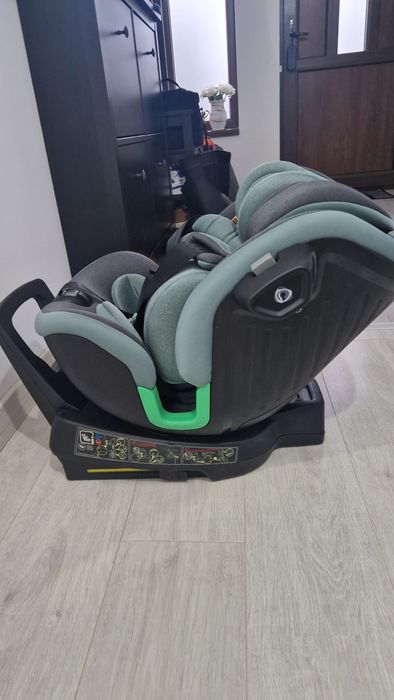 Scaun auto iSize Mago, 40-150 cm, Greenstone, Coccolle