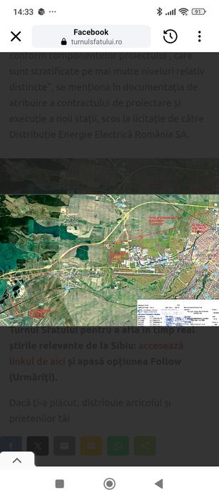 Teren industrial intravilan str Salzburg Sibiu  deschiderea 79 ml suprafață 19325 mp