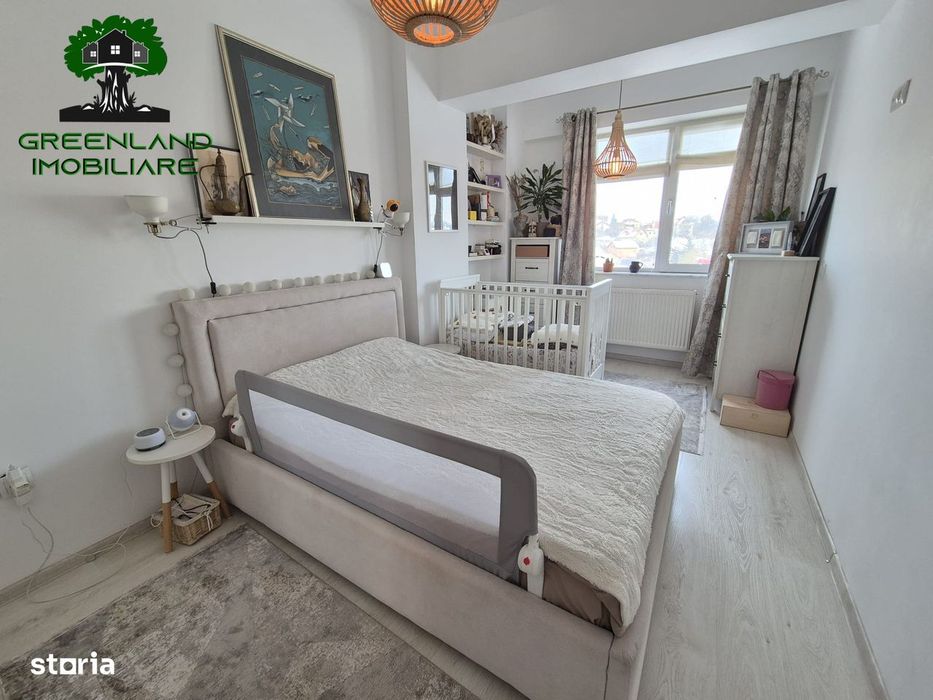 Apartament 3 camere, mobilat, etaj 4/8, BLOC NOU, Palas