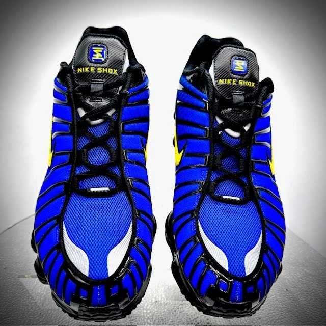 НОВИ! / NIKE / Shox TL / Blue Yellow