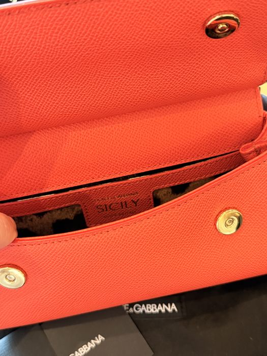 Оригинална чанта Dolce & Gabbana  mini Sicily