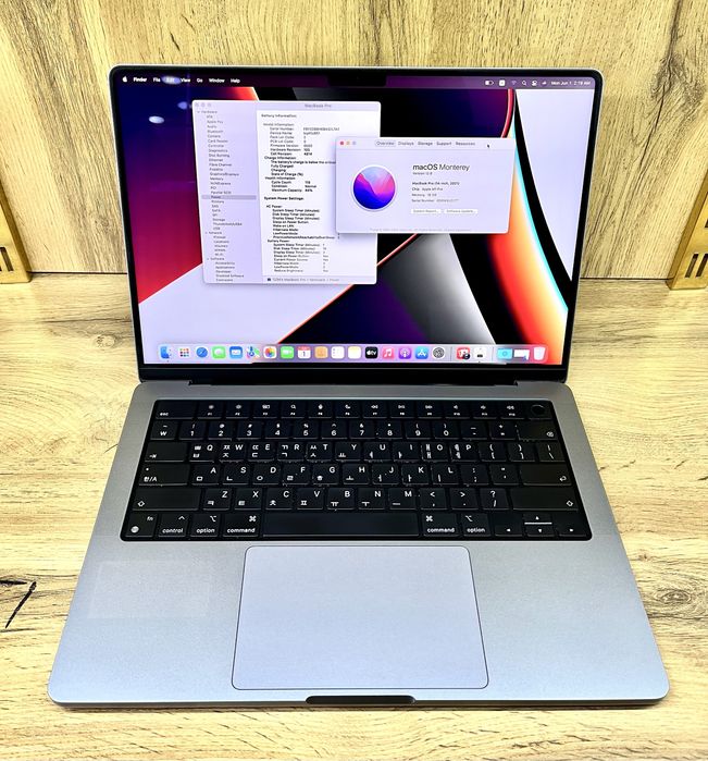 MacBook Pro M1 Pro 16/512- Ideal noutbuk ( Макбук - Ноутбук )