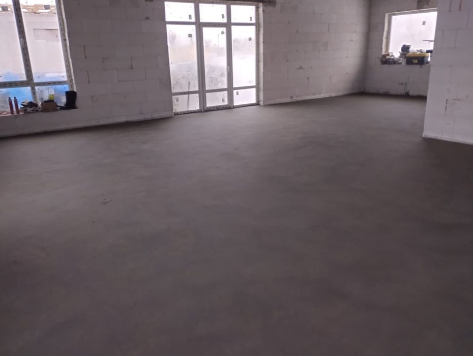 Пол сухой стяжка мукунем