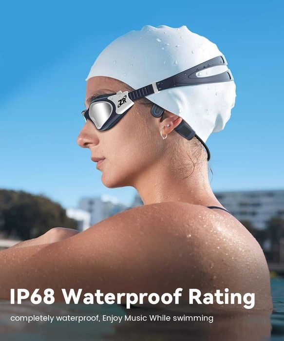 IP68 Monodeal слушалки с костна проводимост, Bluetooth 5.4, 32GB памет