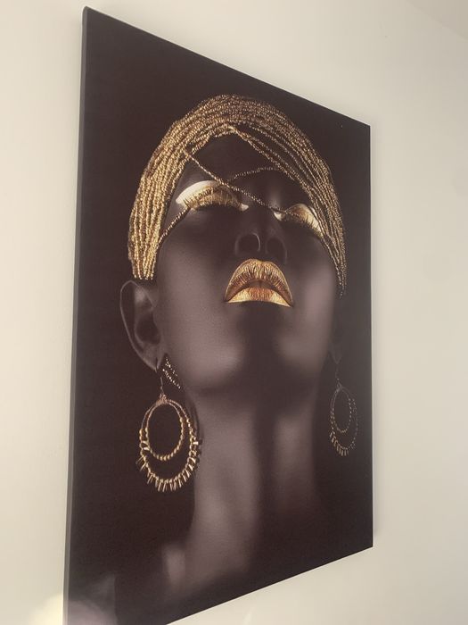 Vand tablou  african gold 70 / 100 cm