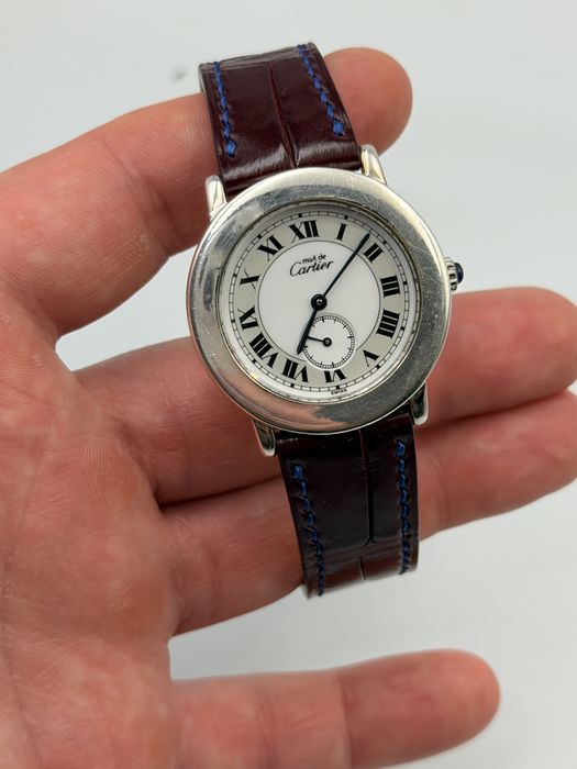 Cartier Must Ronde Argint 925 Vintage