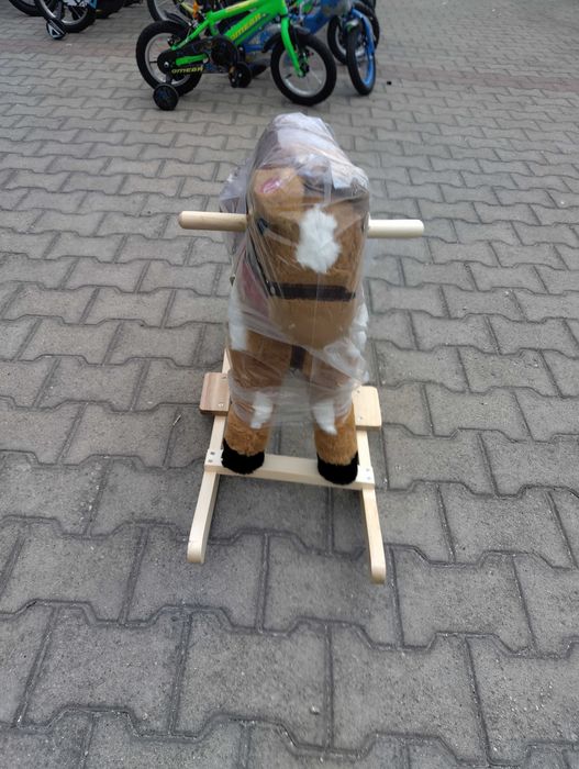 MONI Детска люлка кон със звук Thunder