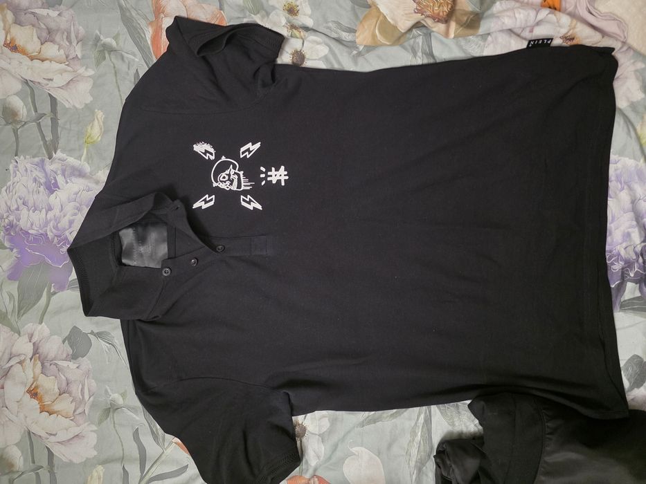 оригинална тениска Philipp Plein – Skull Print Polo Shirt