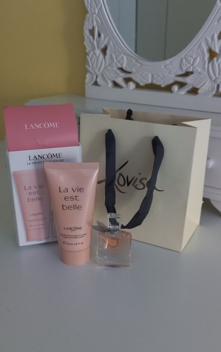 Set Lancôme parfum+lapte corp parfumat