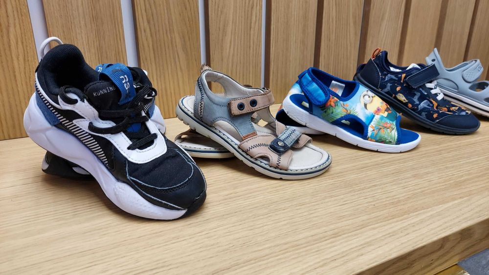 детски маратонки Puma и сандали Crocs и др. 29 номер