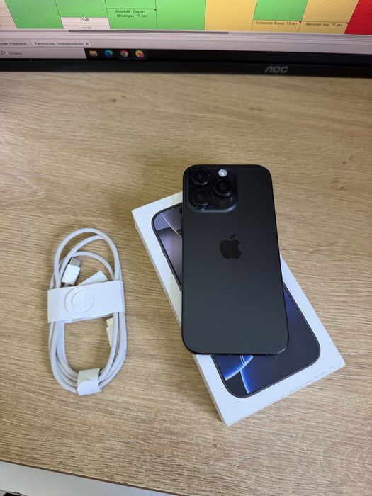 iPhone 16 Pro Black Titanium 256 GB