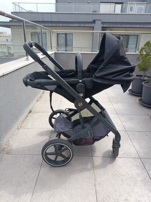 Carucior carut Cybex Belios S cu landou si parte Sport