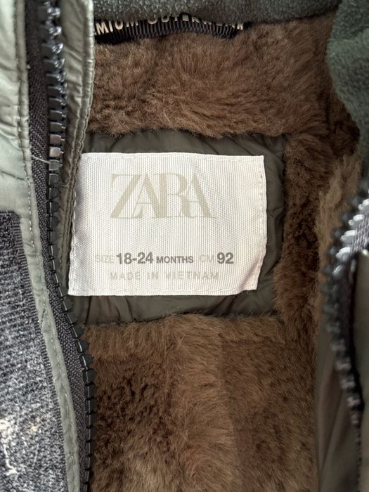 Куртка Zara на мальчика пуховик