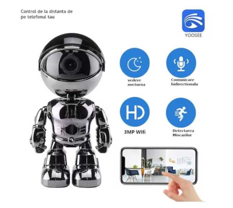 Camera supraveghere Wi-FI IP, Vedere Nocturna, FULL HD 1080