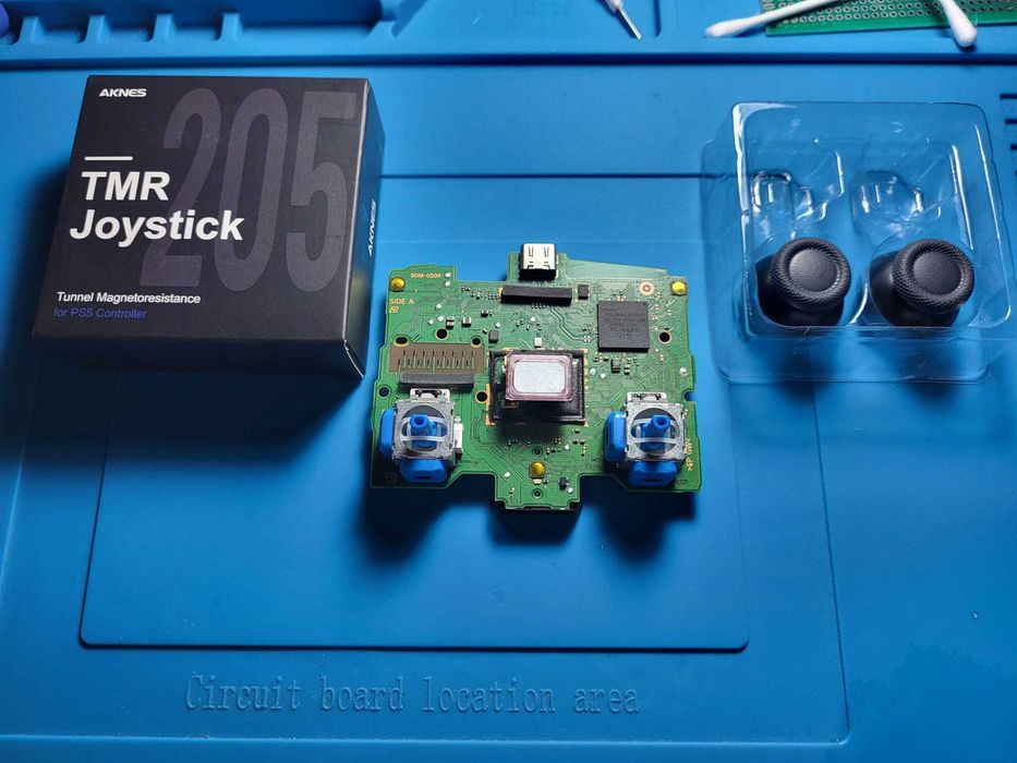 Reparatii Controller Maneta PS5, Xbox - Eliminare definitiva Stick-Drift cu TMR (magnetic)