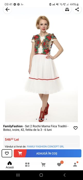 Set Rochite cu motive traditionale