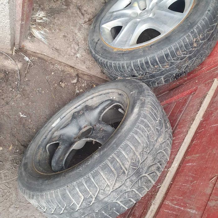 4 Roti din Oțel 5x115/17 si Roata Rezerva Slim Opel Insignia, Zafira