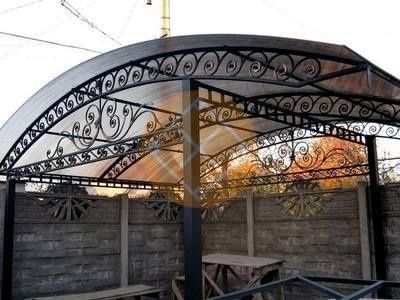 Решётка, навес, перила, кованные изделия