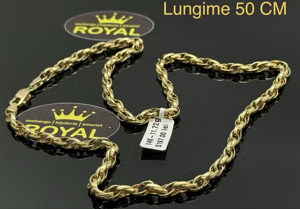 Bijuteria ROYAL : Lant AUR 14K / 11.72 GR