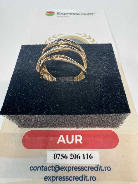 Inel din aur 14k (68884.1/ 10 Pacurari 1) Garantie 2 ani!