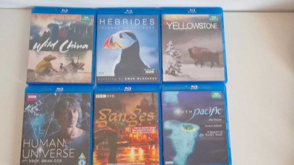 Colectie originala documentare Blu-Ray in stare perfecta
