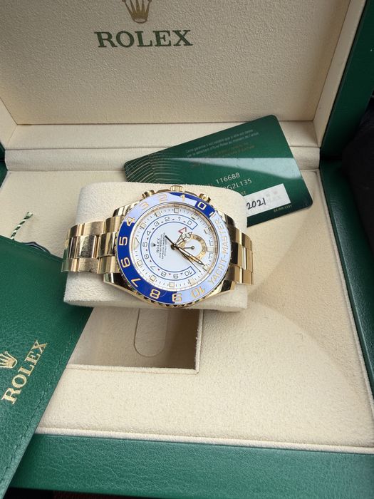 Rolex Yacht Master II 18k yellow Gold Mod Nou