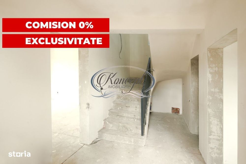 Casa individuala 4 camere, teren 650 mp, Gilau