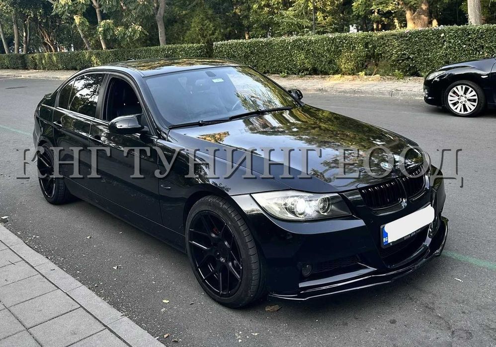 Преден лип спойлер за бмв е90 е91 м тех / Bmw E90 E91 M Tech lip