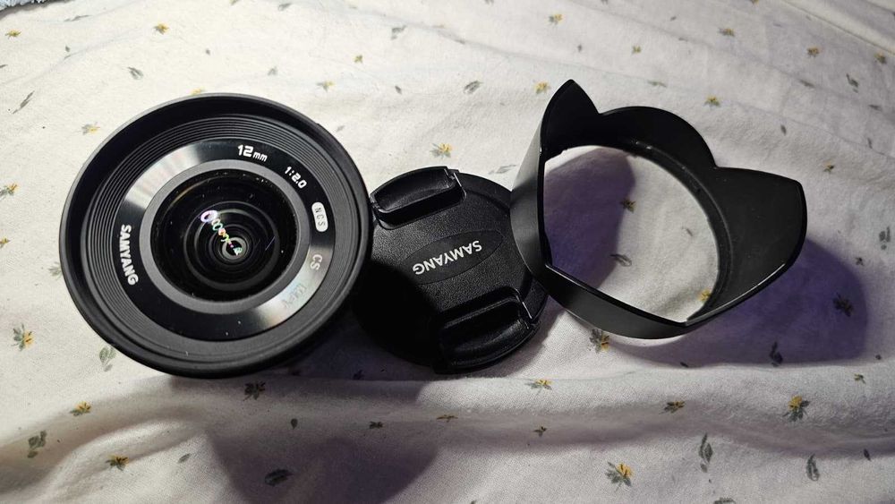 Obiectiv Samyang 12mm f/2.0 NCS CS Manual Montură MFT (Micro 4/3)