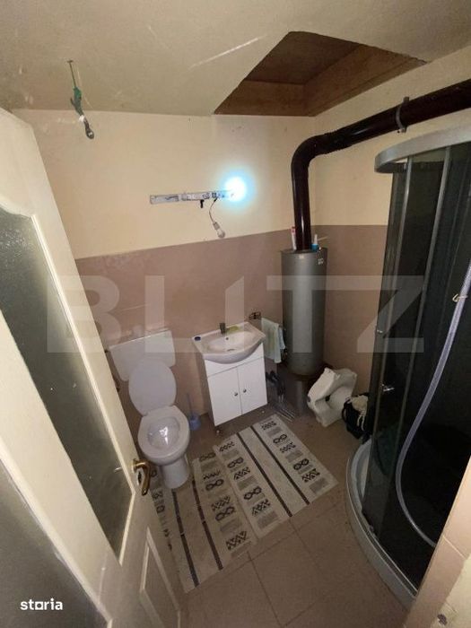 Casa cu teren 10 ari, 2 anexe si dublu front stradal – Beclean