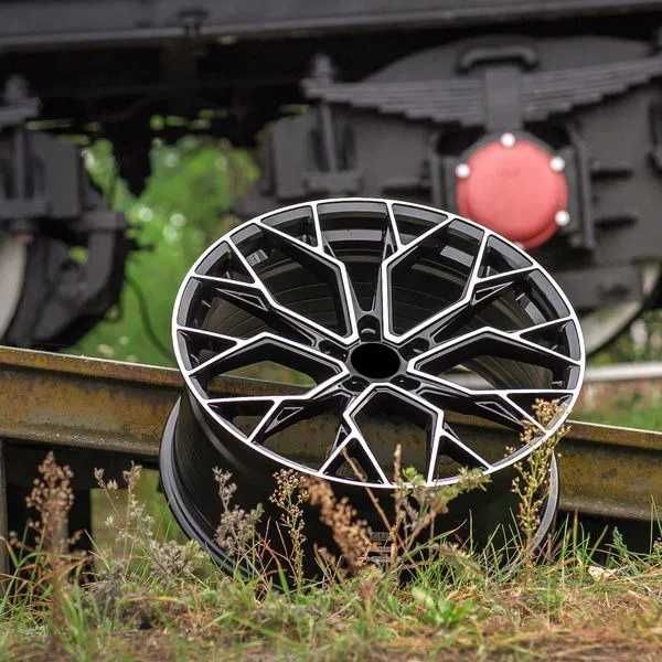 Jante BMW R18 5x120 Black Polish STANCE SF10 Style | X3 X1, Seria 3, 5