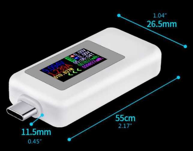 Продам новый в упаковке USB тестер Type-C до 5A и 150 W