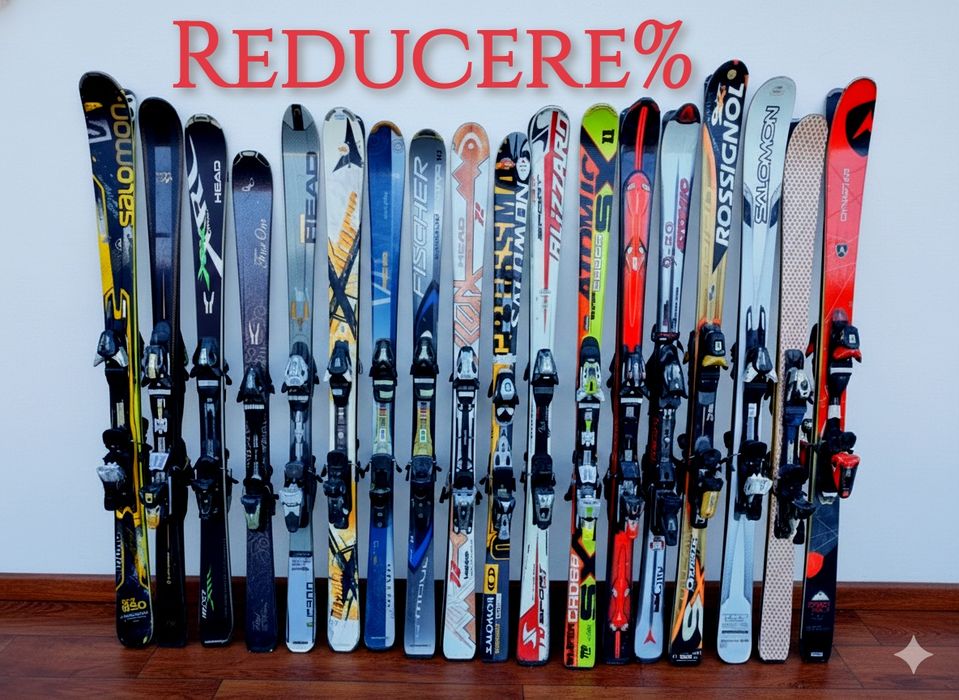 Schiuri 160-188cm Salomon atomic rossignol dynastar volkl elan