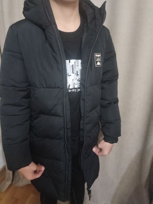 Продам зимнюю б/у куртку на подростка