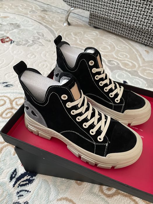 Кеды из натуральной кожи