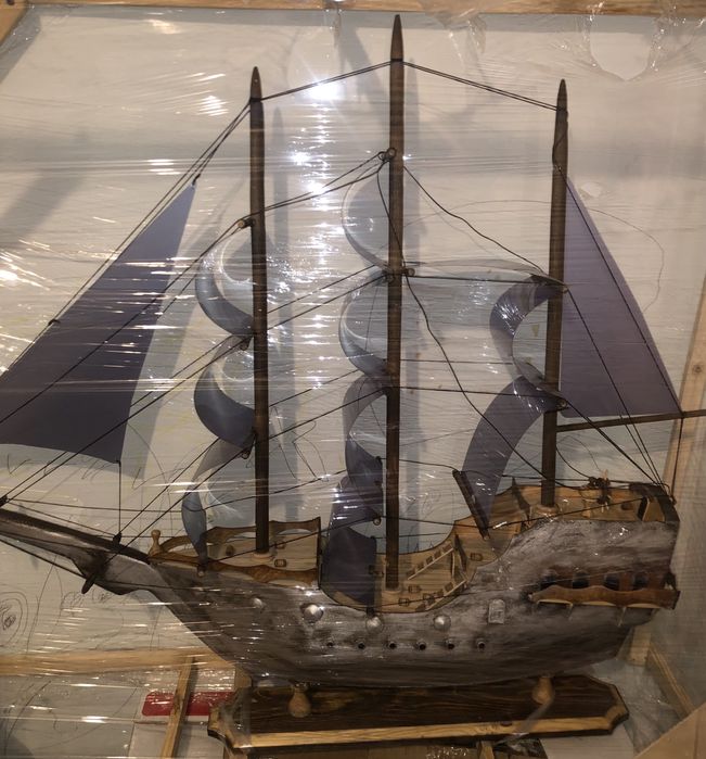 Сувенир подарок Корабль из дерева