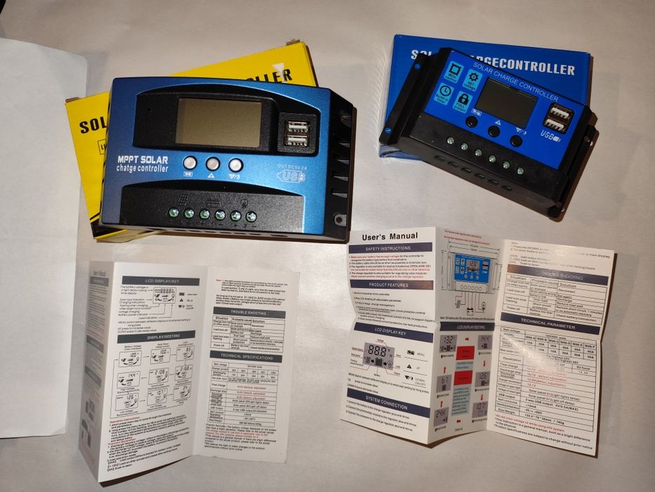 Соларен контролер PWM/ MPPT 10/20/30A/50А/100