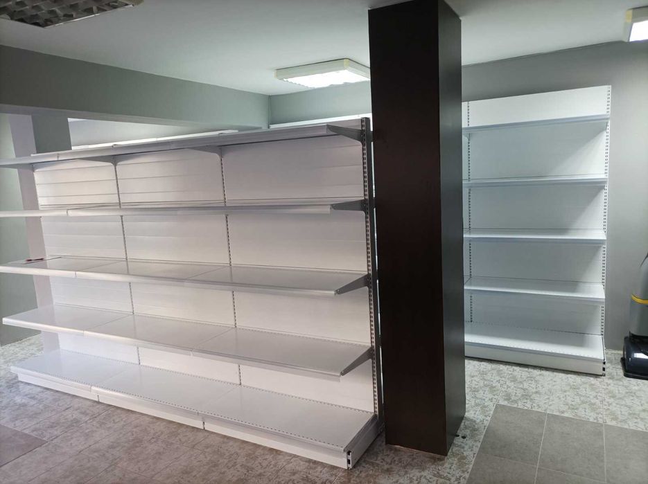 Метални стелажи за книжарница/НОВИ/