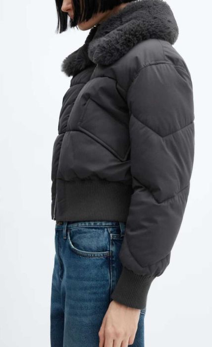 Женская куртка-бомбер MANGO XL