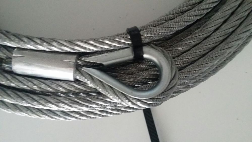 Cablu sufa otel troliu 8mm,9.5mm,11 mm