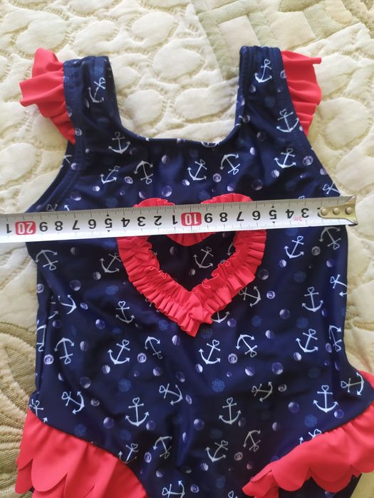 Нов детски бански за момиче Topomini