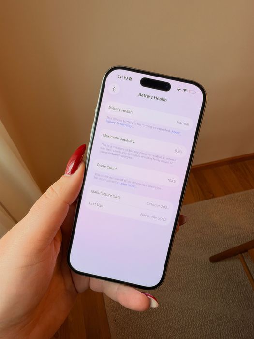 iPhone 15 Pro 128 GB Natural Titanium