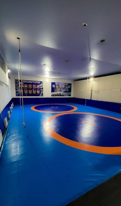 Борцовский ковёр 6х6м