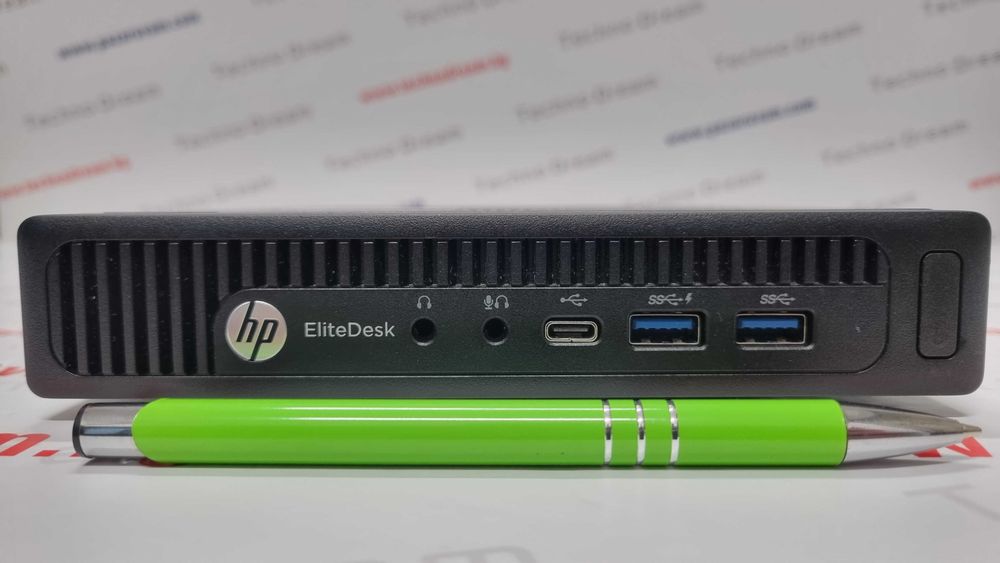 Мини компютър HP EliteDesk 800 G2 + Монитор HP E190i + Подарък !